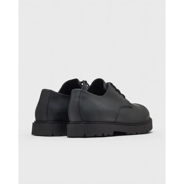 Birkenstock Highwood Lace Low Oiled Leather Zwart, foto 5 van 5