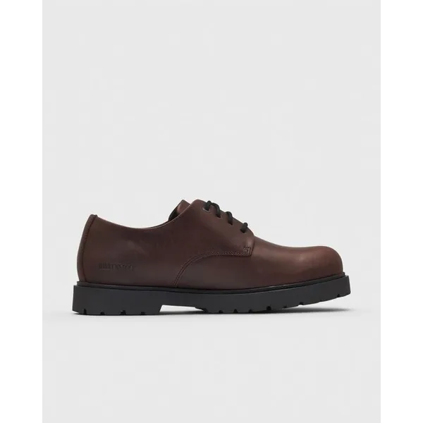 Birkenstock Highwood Lace Low Oiled Leather Bruin, foto 4 van 5