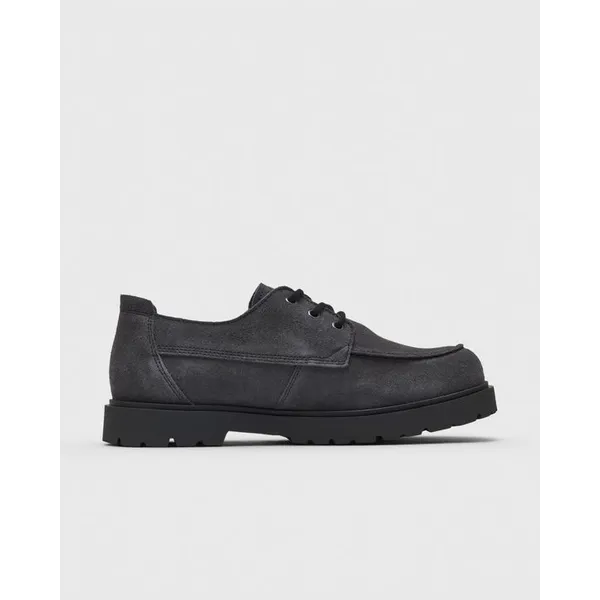 Birkenstock Highwood Moc Lace Suede Leather Grijs, foto 4 van 5