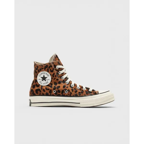 Converse Chuck 70 Leopard Pony Hair Zwart, foto 4 van 5