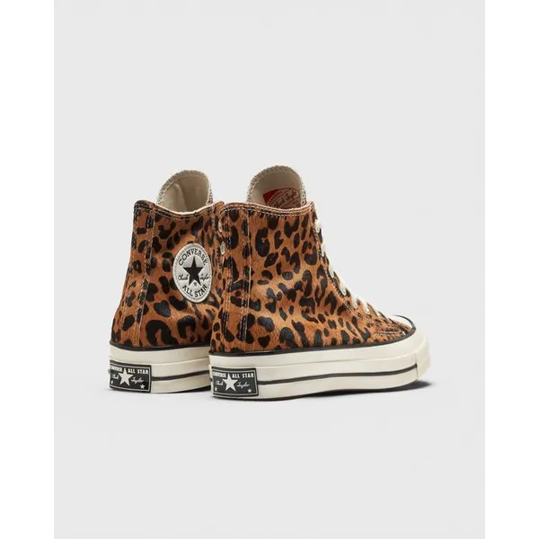 Converse Chuck 70 Leopard Pony Hair Zwart, foto 5 van 5