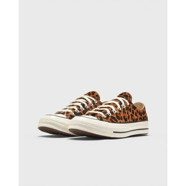 Converse Chuck 70 Leopard-Print Pony Hair Bruin, foto 3 van 5