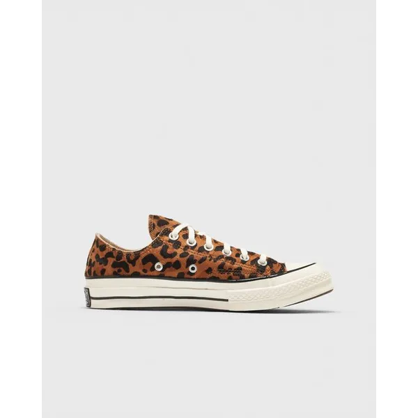 Converse Chuck 70 Leopard-Print Pony Hair Bruin, foto 4 van 5
