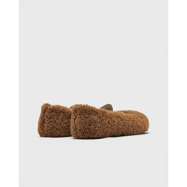 Moon Boot Shearling Ballerina Bruin, foto 5 van 5