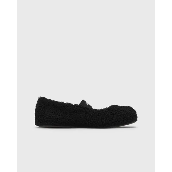 Moon Boot Shearling Ballerina Zwart, foto 4 van 5