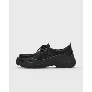 Crocs Gallery Leather Shoe zwart