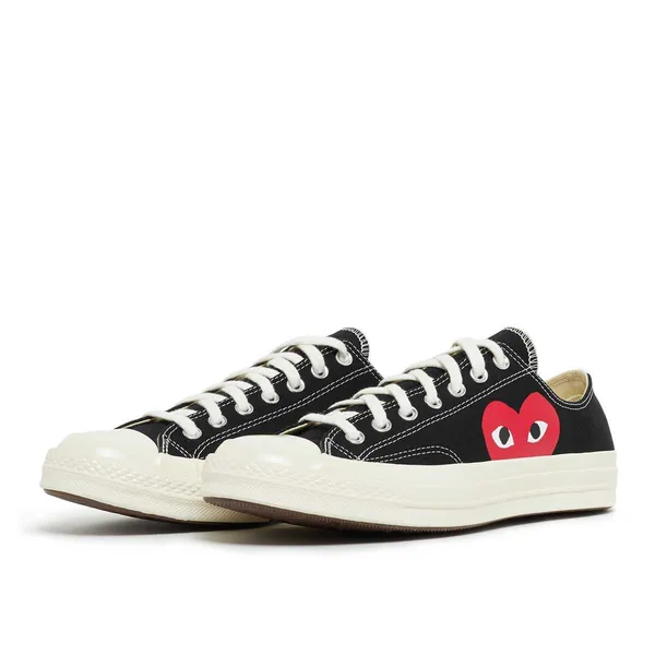 Comme des Garcons Play Chuck Taylor Low Zwart, vergelijk prijzen bij 1 winkel