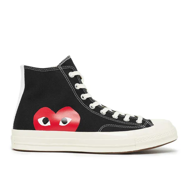 Comme des Garcons Play Chuck Taylor High Zwart, foto 2 van 4