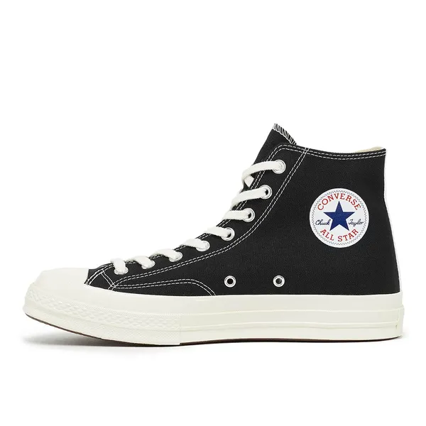 Comme des Garcons Play Chuck Taylor High Zwart, foto 3 van 4