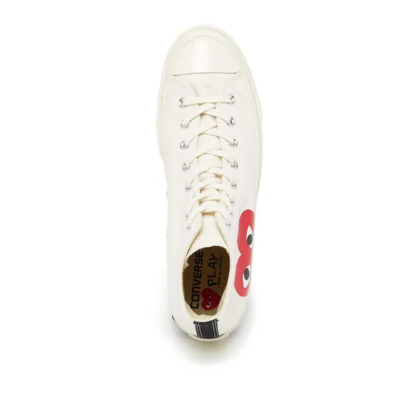 Comme des Garcons Play Chuck Taylor High Beige, foto 4 van 4