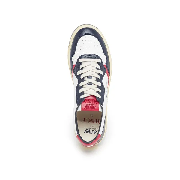 Autry x Mbcy 01 Low "Iconic Racquet I" Blauw, foto 4 van 4