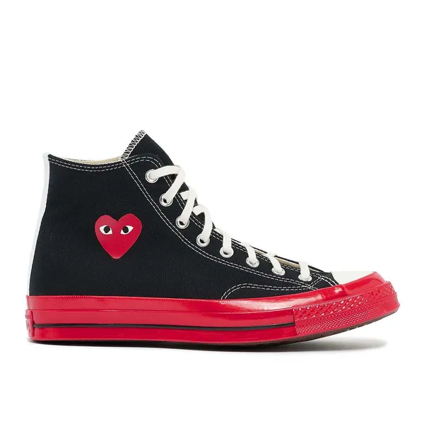 Comme des Garcons Play Red Sole Chuck Taylor 70 Hi Top, foto 2 van 4