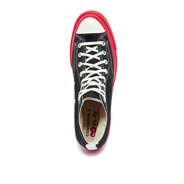 Comme des Garcons Play Red Sole Chuck Taylor 70 Hi Top, foto 4 van 4