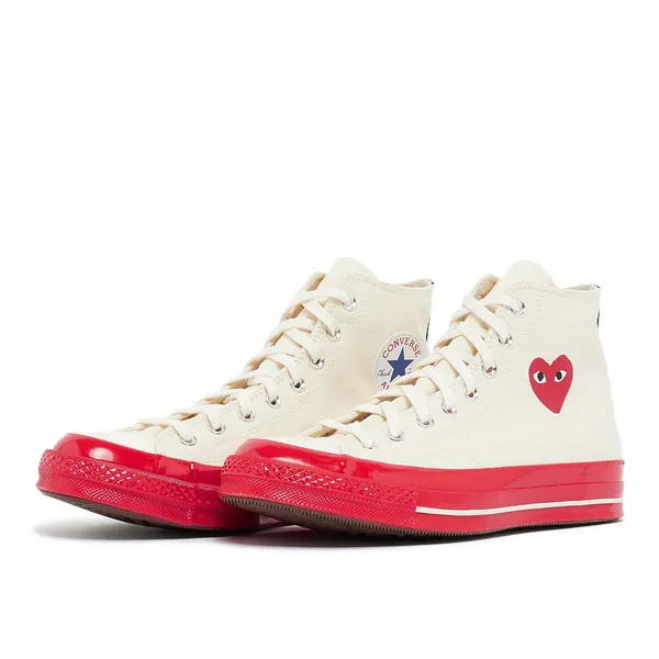 Comme des Garcons Play Red Sole Chuck Taylor 70 Hi Top, vergelijk prijzen bij 1 winkel
