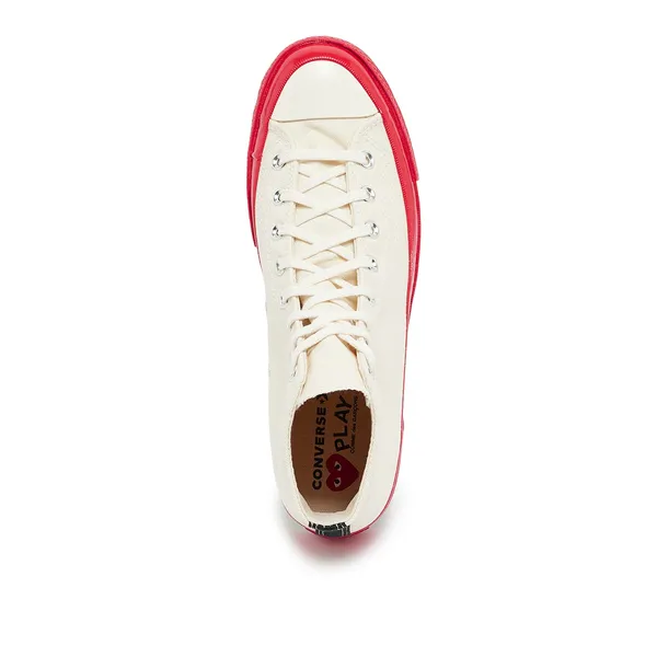 Comme des Garcons Play Red Sole Chuck Taylor 70 Hi Top, foto 4 van 4