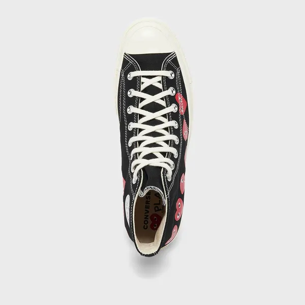 Comme des Garcons Play Multi Heart Chuck Taylor All Star '70 High, foto 4 van 4