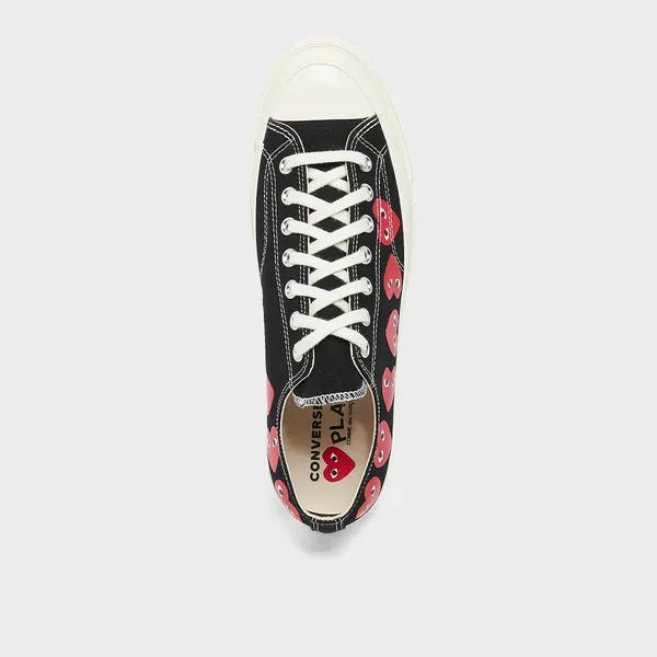 Comme des Garcons Play Multi Heart Chuck Taylor All Star '70 Low, foto 4 van 4