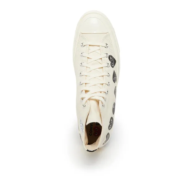 Comme des Garcons Play Multi Heart Chuck Taylor All Star '70 High, foto 4 van 4
