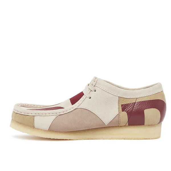 Clarks Originals x Franck Pellegrino Wallabee Red Combi, foto 3 van 4