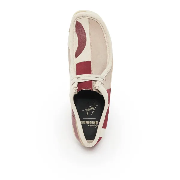 Clarks Originals x Franck Pellegrino Wallabee Red Combi, foto 4 van 4