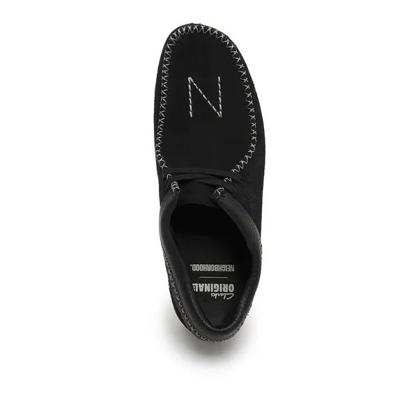 Clarks Originals x Neighborhood Wallabee "Black", foto 4 van 4