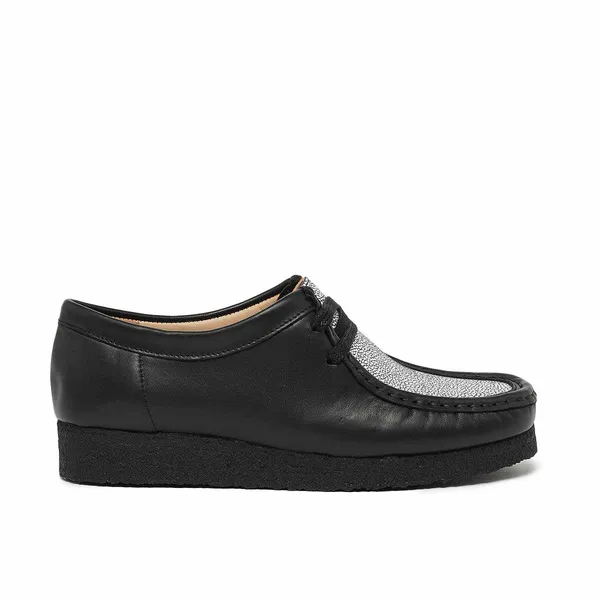 Clarks Originals x Maha Wallabee Zwart, foto 2 van 4