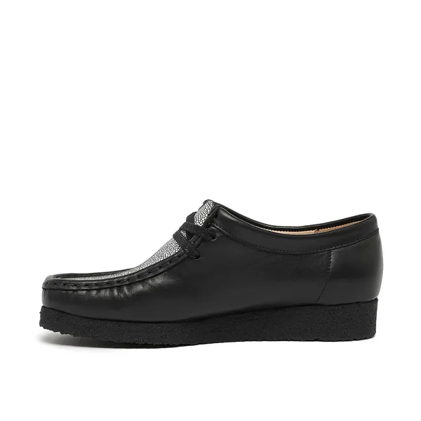Clarks Originals x Maha Wallabee Zwart, foto 3 van 4