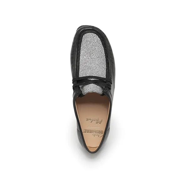 Clarks Originals x Maha Wallabee Zwart, foto 4 van 4