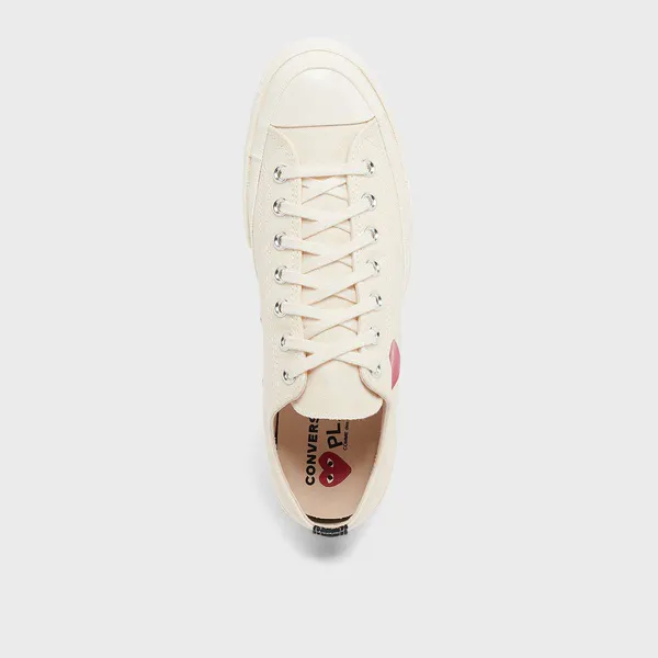 Comme des Garcons Play Small Red Heart Chuck Taylor All Star '70 Low, foto 4 van 4