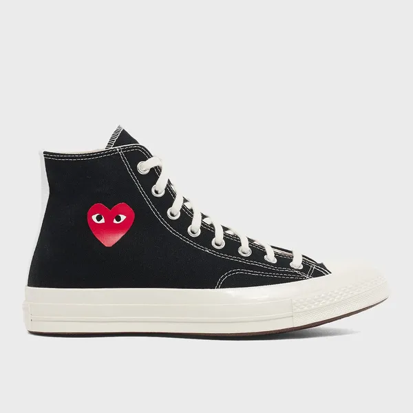 Comme des Garcons Play Small Red Heart Chuck Taylor All Star '70 Hi, foto 2 van 4