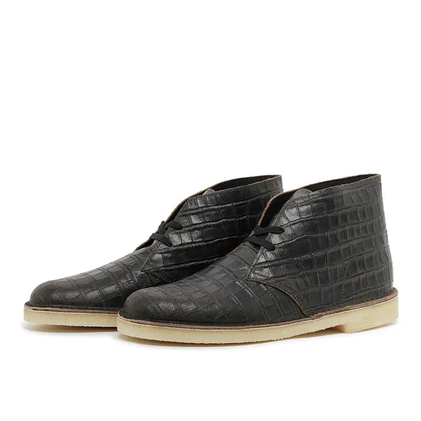 Clarks Originals Desert Boot Crocodile Leather Bruin, vergelijk prijzen bij 1 winkel