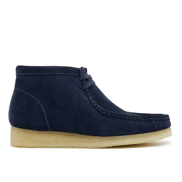 Clarks Originals Wallabee Boot Blauw, foto 2 van 4
