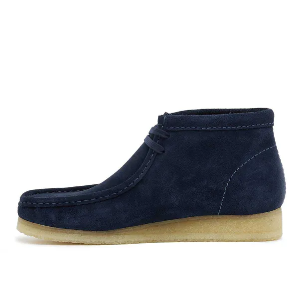 Clarks Originals Wallabee Boot Blauw, foto 3 van 4