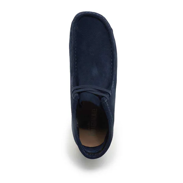 Clarks Originals Wallabee Boot Blauw, foto 4 van 4