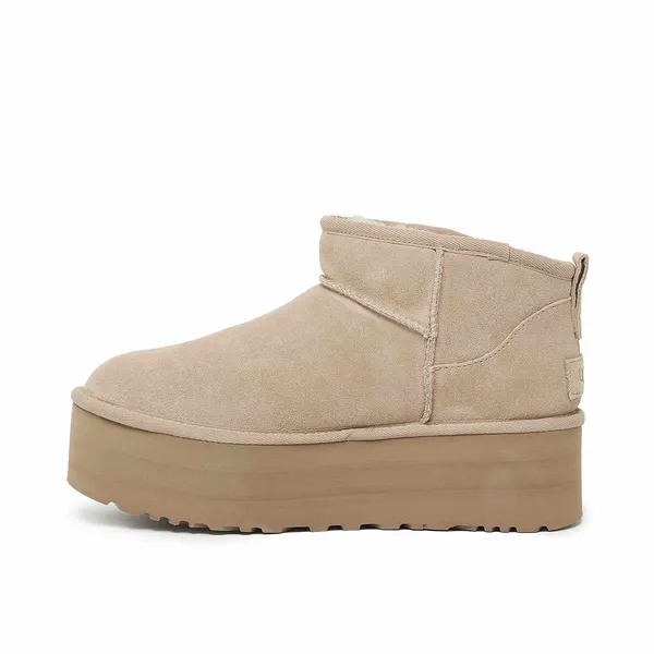 UGG Classic Ultra Mini Platform Beige, foto 3 van 4