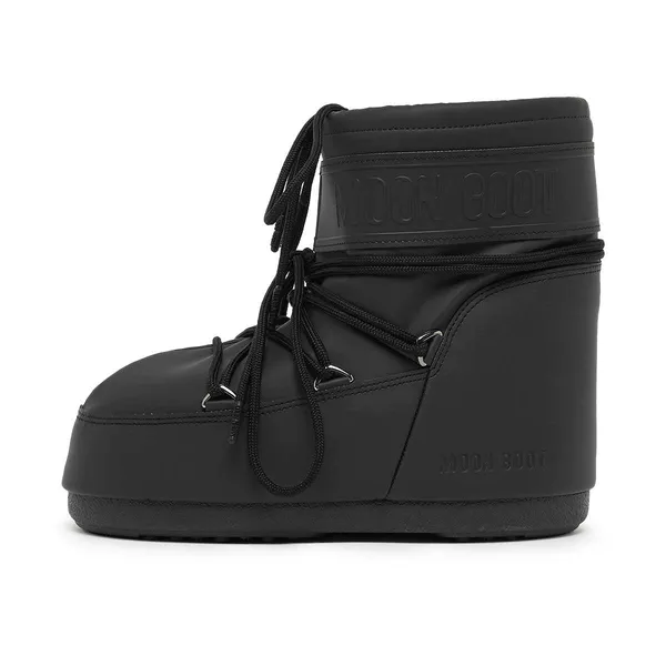 Moon Boot Icon Low Rubber Zwart, foto 3 van 4