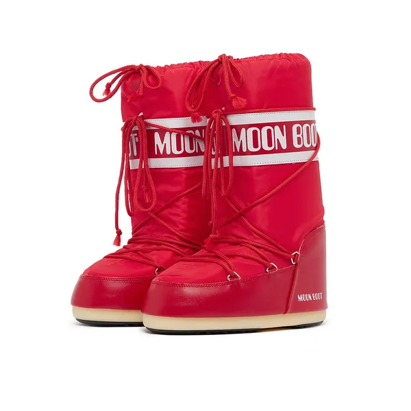 Moon Boot Icon Nylon Rood, vergelijk prijzen bij 1 winkel