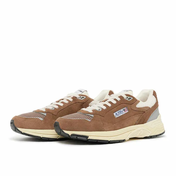 Autry Hyperway Low Suede Mesh Bruin, vergelijk prijzen bij 1 winkel