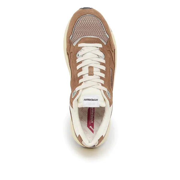 Autry Hyperway Low Suede Mesh Bruin, foto 4 van 4