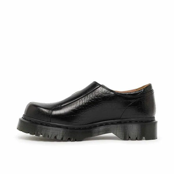 Dr. Martens Dr. Martens Dr. Martens Dr. Martens Rejena Mary Jane Croc Emboss Zwart, foto 3 van 4