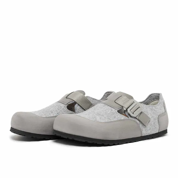Birkenstock London Nova TEX Felt Grijs, vergelijk prijzen bij 1 winkel