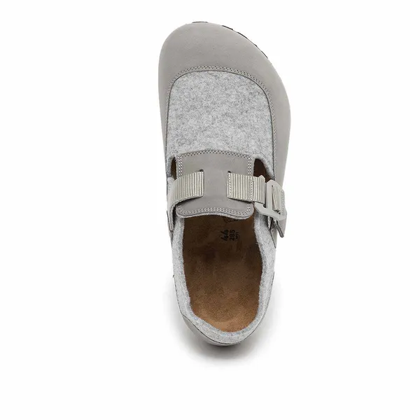 Birkenstock London Nova TEX Felt Grijs, foto 4 van 4