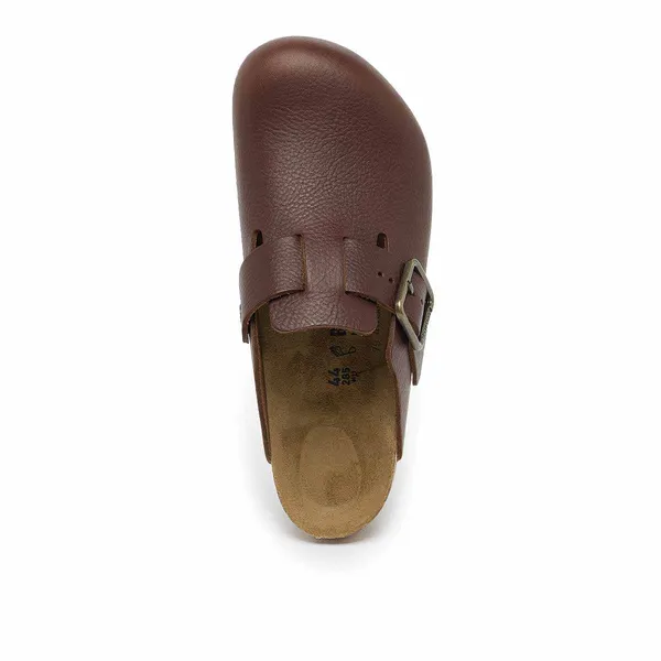 Birkenstock Boston WB LE Vintage Wood Bruin, foto 4 van 4