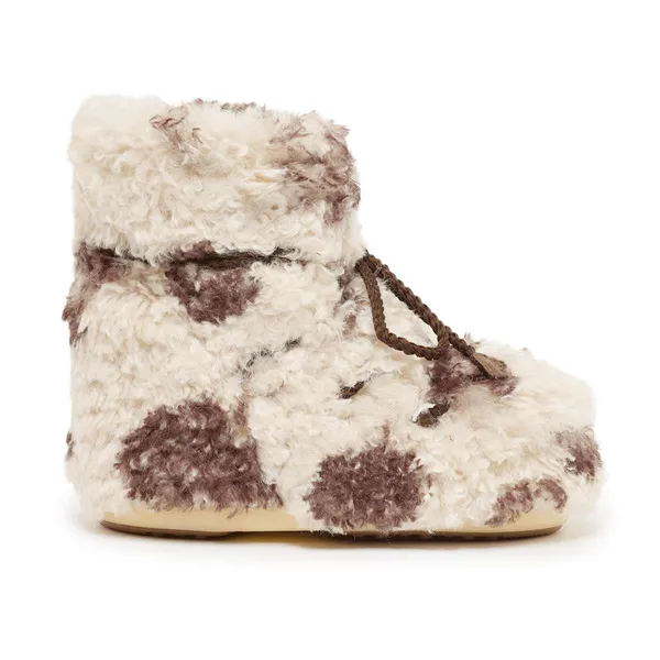 Moon Boot Icon Low Curly Beige, foto 2 van 4
