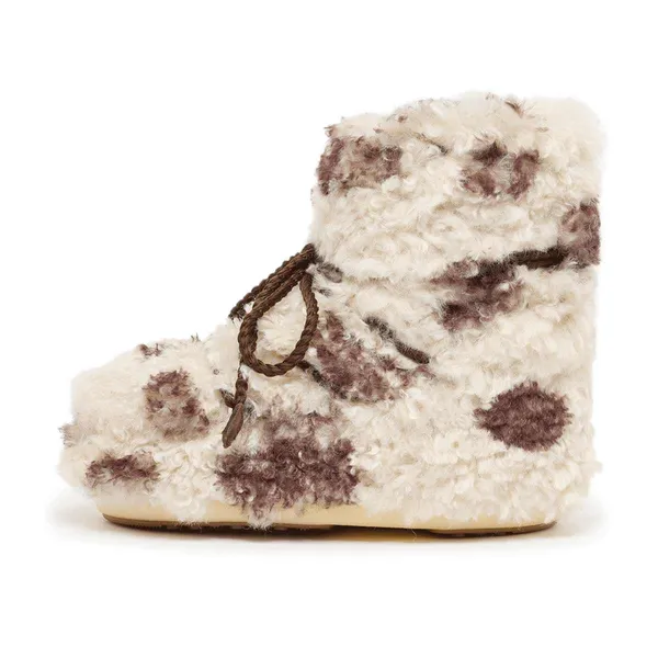 Moon Boot Icon Low Curly Beige, foto 3 van 4