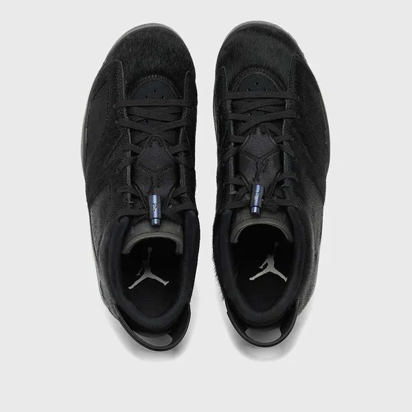 Jordan Air 6 Retro Low "Blackout" Zwart, foto 4 van 4