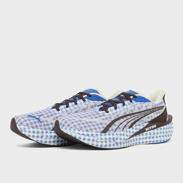 Puma Deviate Nitro 4 "Checkerboard" Blauw, vergelijk prijzen bij 1 winkel