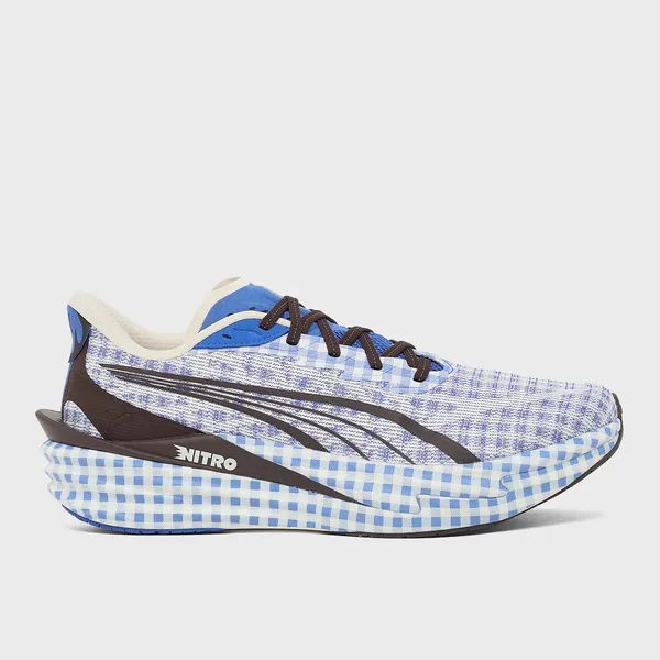 Puma Deviate Nitro 4 "Checkerboard" Blauw, foto 2 van 4