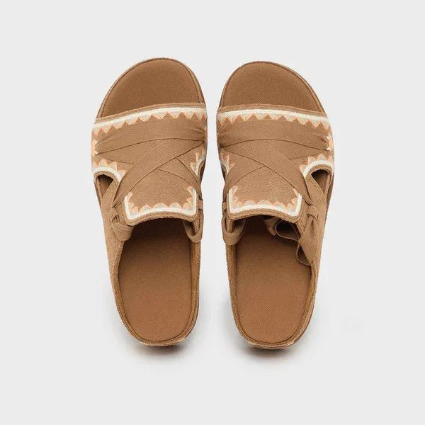 UGG Goldenstar Hi Artistitch Beige, foto 4 van 4