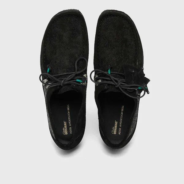 Clarks Originals x Andersson Bell Wallabee Zwart, foto 4 van 4